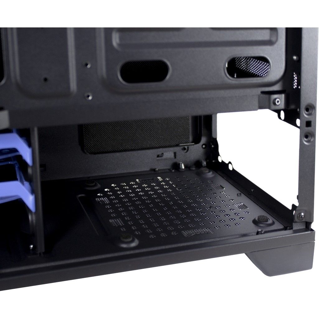INTER-TECH Boitier Micro ATX H606 insonorisé