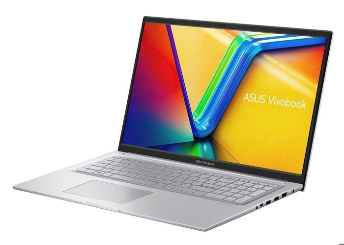 ASUS - PC portable 17.3'' FullHD - Intel Core I7 1355U - 16Go - 1To SSD - Windows 11 pro - Clavier AZERTY rétroéclairé - Vivobook X1704V Argent