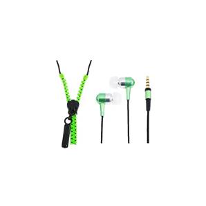 LOGILINK écouteurs intra-auriculaires Zipper vert
