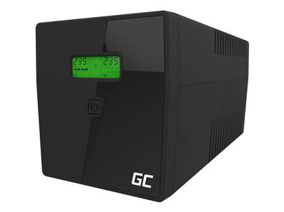 GREEN CELL Onduleur 1000VA 600W Line-Interactive (2 SHUKO EU + 2 IEC)