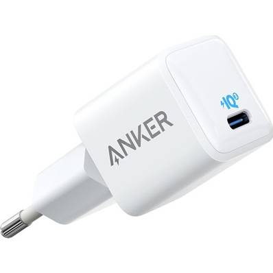 ANKER Mini Chargeur rapide 20w USB type-C - blanc (sans cable)