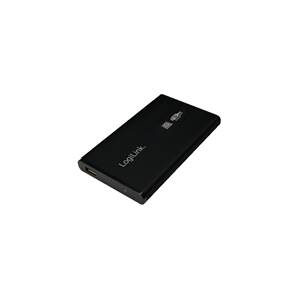 LOGILINK Boitier USB3.0 pour disque dur 2.5'' Alu Noir