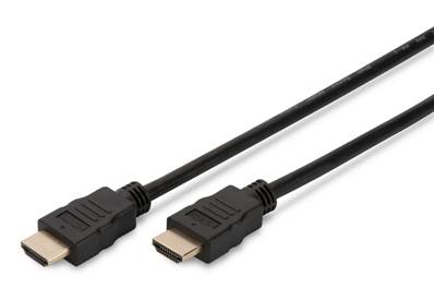 DIGITUS Cable HDMI male/male - Fiche OR 10m noir