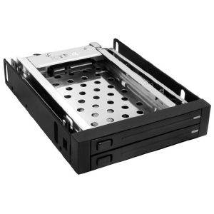 RAIDSONIC - Tiroir pour disque dur Icy Box - Rack Amovible 3.5' pour 2xSATA 2,5'