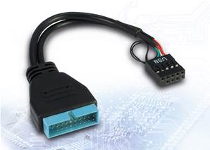 INTER-TECH Adaptateur interne USB2.0 vers USB3.0