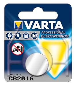 VARTA Pile bouton CR2016 3V