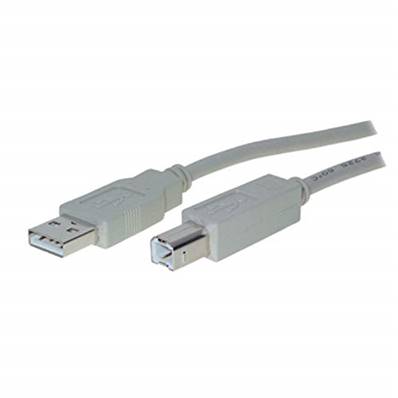 ENTER-WEB Cable USB 2.0 type A/B - 1.80m Gris