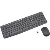 LOGITECH Kit clavier + souris sans fil MK235