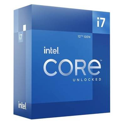 INTEL Processeur socket 1700 Core I7 12700KF (12x 3.60GHz/5.00GHz) version boite