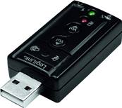 LOGILINK - Carte son USB 2.0 - 7.1 Surround