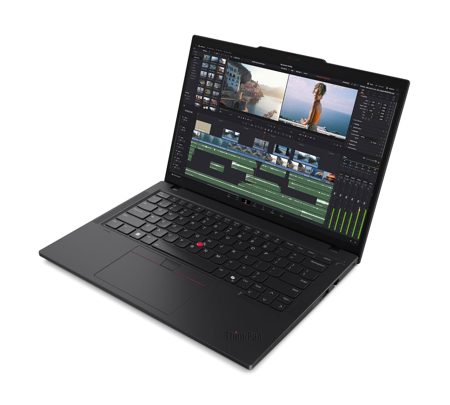LENOVO - PC  portable 14.0'' (1920x1080) AMD Ryzen 7 Pro 8840HS - 32Go - 1 To SSD - Windows 11 Pro - Clavier AZERTY - THINKPAD P14s GEN5