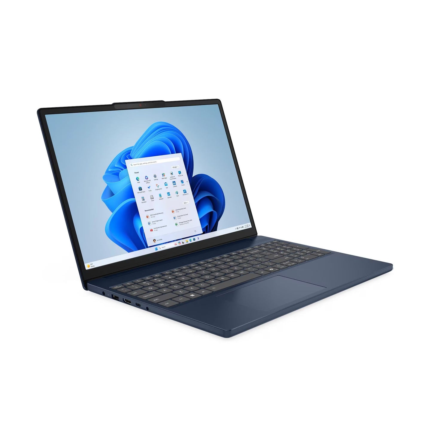 LENOVO - PC portable 15.3'' WUXGA - Intel Core I5 13420H - 24Go - 1To SSD - Windows 11 pro  - Clavier AZERTY - 15IRH10 Bleu  - IPSlim 3