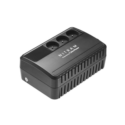 NITRAM Onduleur CYBERPOWER 600VA/360W – Line interactive - 3 prises FR