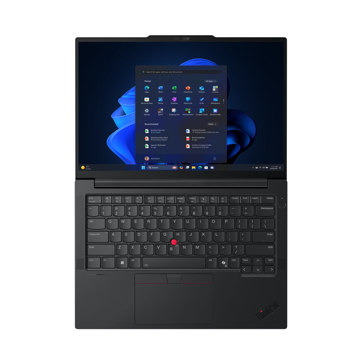 PC portable Lenovo ThinkPad E14 Gen 7 14 pouces noir (photo 6)