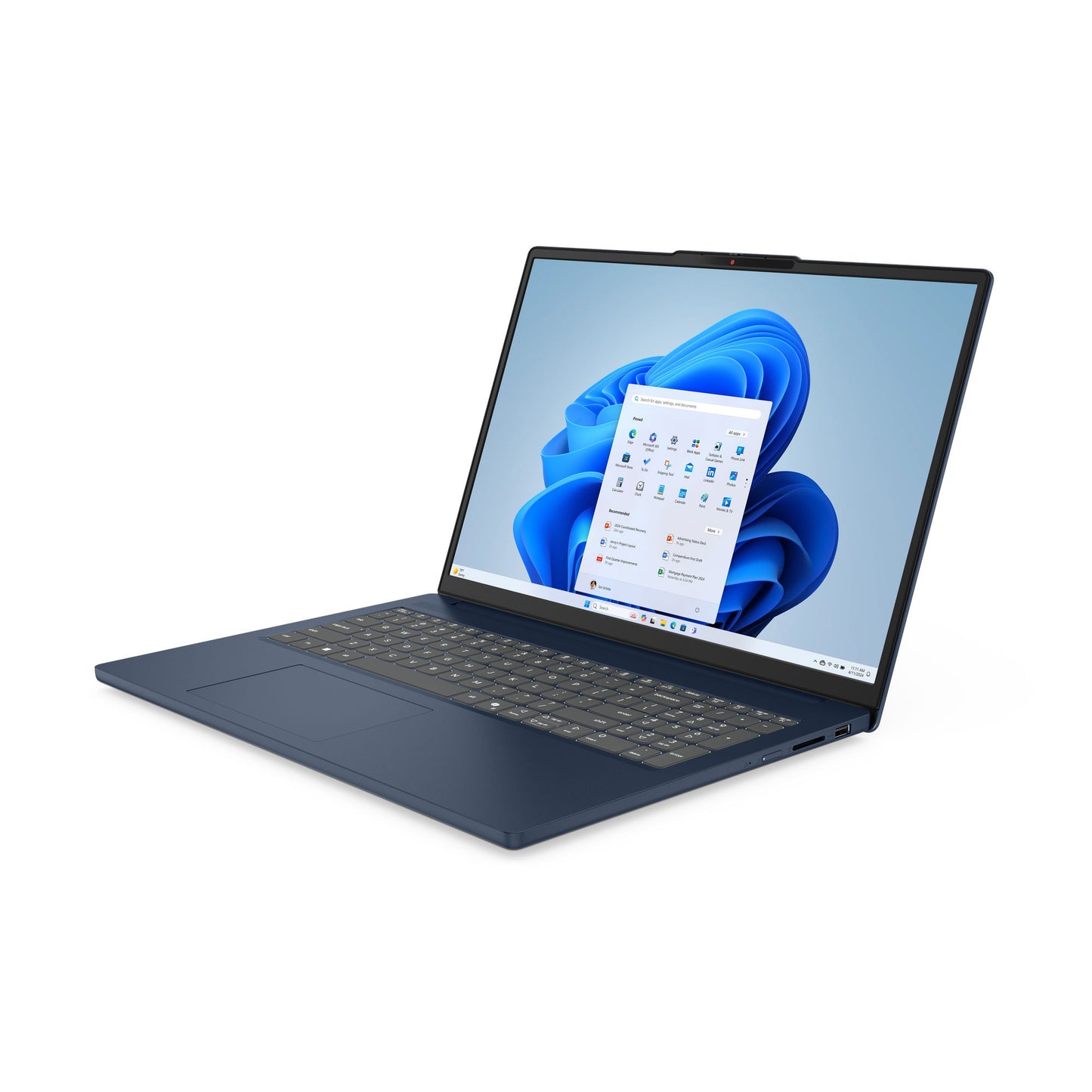 LENOVO Ordinateur portable 16'' I7 24Go 1To SSD Win11pro IPSlim 3 Bleu